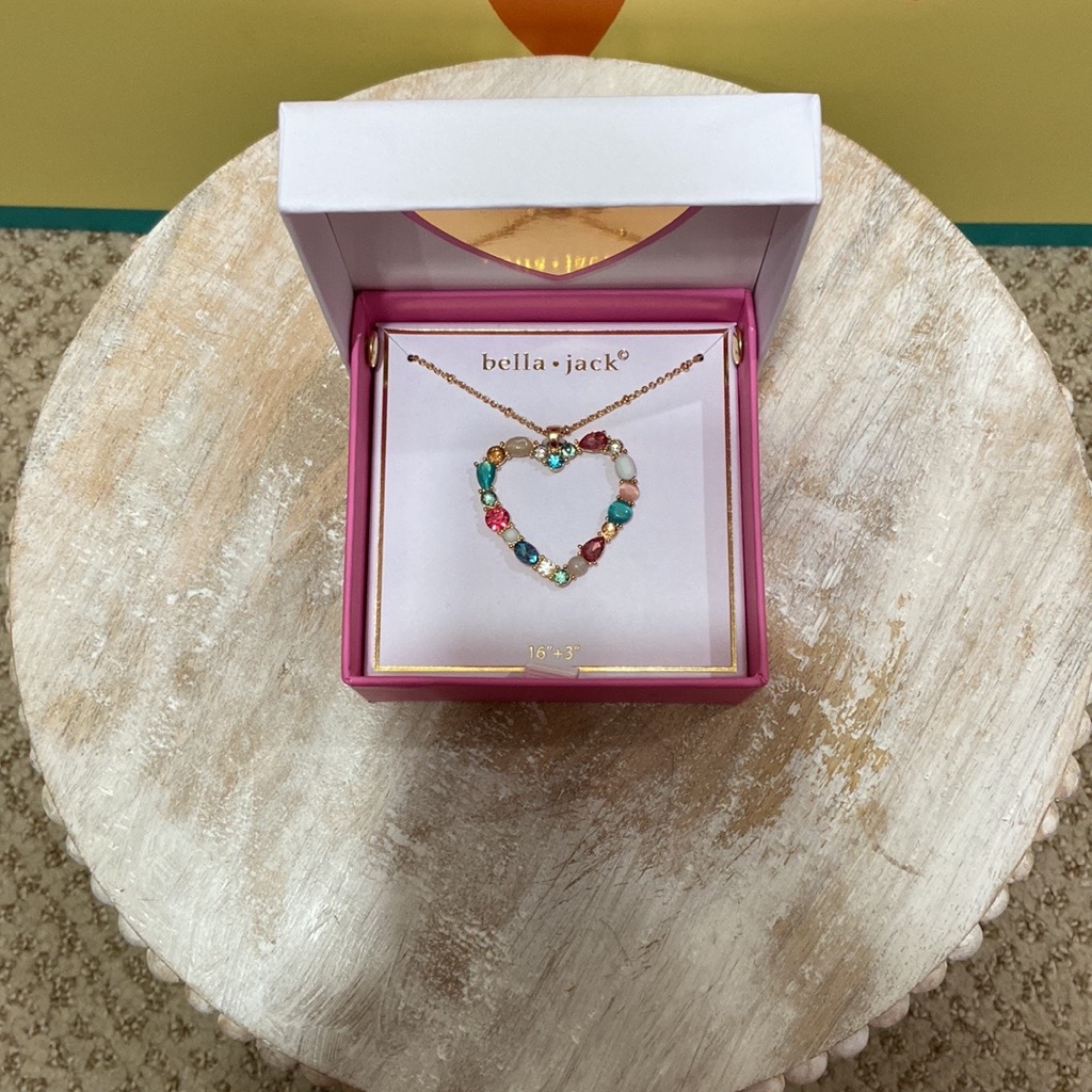 Bella Jack Heart Necklace 35$
